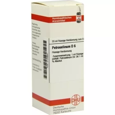 PETROSELINUM D 6 Dilution, 20 ml