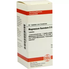 MAGNESIUM FLUORATUM D 6 tablets, 80 pcs