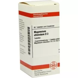 MAGNESIUM CHLORATUM D 3 tablets, 80 pcs