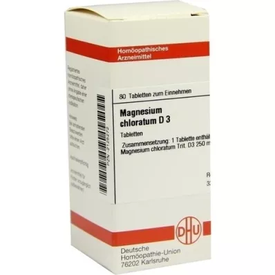 MAGNESIUM CHLORATUM D 3 tablets, 80 pcs MAGNESIUM CHLORATUM D 3 tablets, 80 pcs