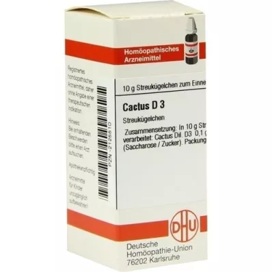 CACTUS D 3 globules, 10 g CACTUS D 3 globules, 10 g