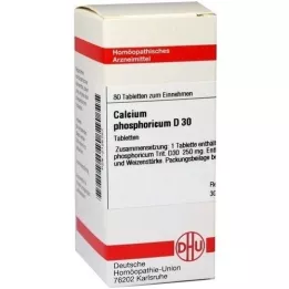 CALCIUM PHOSPHORICUM D 30 tablets, 80 pcs