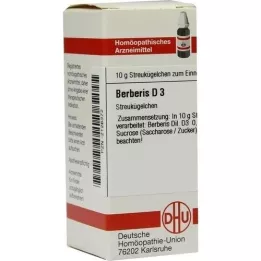 BERBERIS D 3 globules, 10 g