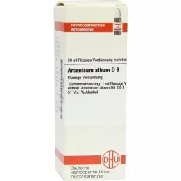 ARSENICUM ALBUM D 8 Dilution, 20 ml
