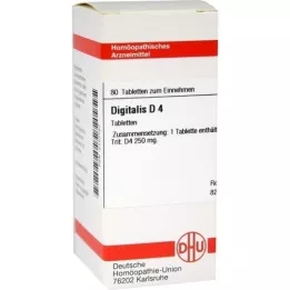 DIGITALIS D 4 tablets, 80 pcs