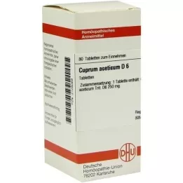 CUPRUM ACETICUM D 6 tablets, 80 pcs