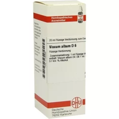 VISCUM ALBUM D 6 Dilution, 20 ml