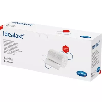 IDEALAST Bandage 6 cmx5 m white, 1 piece
