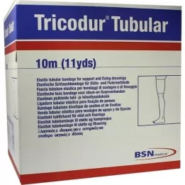 TRICODUR Schl. bandage size G 12 cmx10 m white, 1 piece