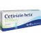 CETIRIZIN beta film-coated tablets, 20 pcs