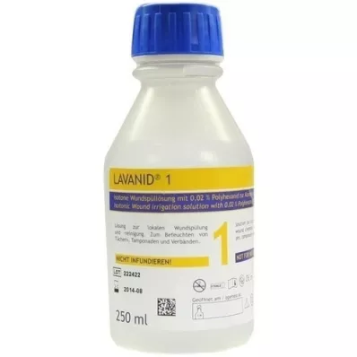 LAVANID 1 wound irrigation solution, 250 ml LAVANID 1 wound irrigation solution, 250 ml
