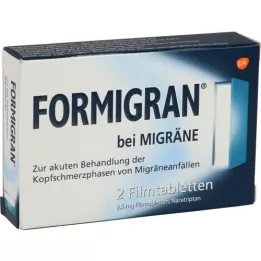 FORMIGRAN Film-coated tablets, 2 pcs