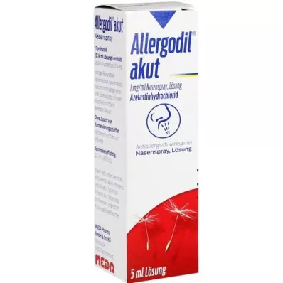ALLERGODIL acute nasal spray, 5 ml ALLERGODIL acute nasal spray, 5 ml