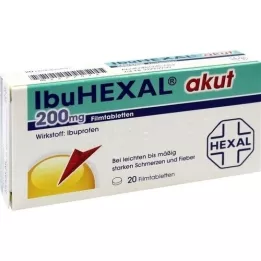 IBUHEXAL acute 200 film-coated tablets, 20 pcs