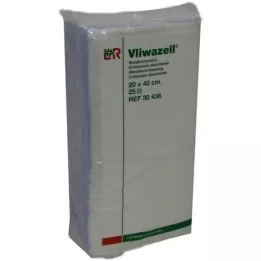 VLIWAZELL Suction compresses non-sterile 20x40 cm, 25 pieces