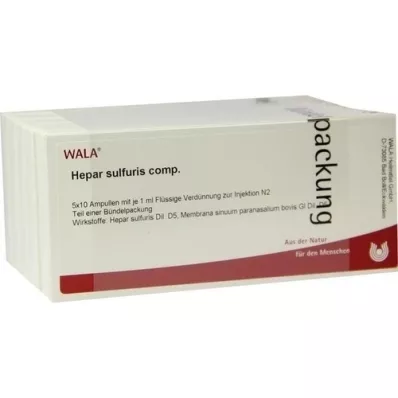 HEPAR SULFURIS COMP.Ampoules, 50X1 ml HEPAR SULFURIS COMP.Ampoules, 50X1 ml