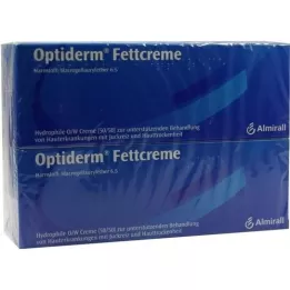 OPTIDERM Fat cream, 2X100 g