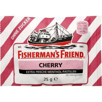 FISHERMANS FRIEND Cherry without sugar pastilles, 25 g