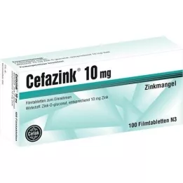 CEFAZINK 10 mg film-coated tablets, 100 pcs