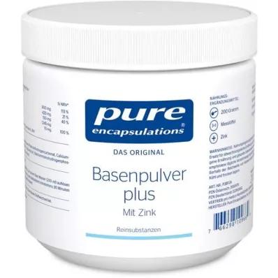 PURE ENCAPSULATIONS Base powder plus Pure 365 Plv., 200 g PURE ENCAPSULATIONS Base powder plus Pure 365 Plv., 200 g