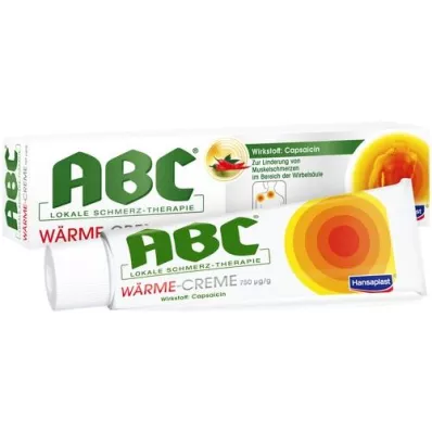 ABC Heat cream Capsicum Hansaplast med, 50 g ABC Heat cream Capsicum Hansaplast med, 50 g