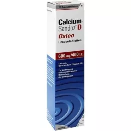 CALCIUM SANDOZ D Osteo effervescent tablets, 20 pcs