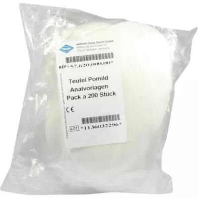 TEUFEL Pomild anal templates, 200 pieces
