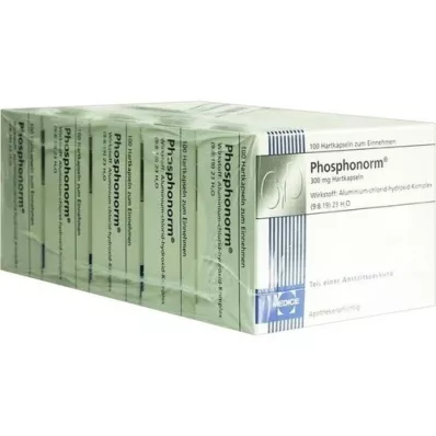 PHOSPHONORM Hard capsules, 5X100 pcs PHOSPHONORM Hard capsules, 5X100 pcs