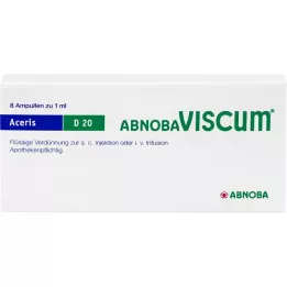 ABNOBAVISCUM Aceris D 20 ampoules, 8 pcs