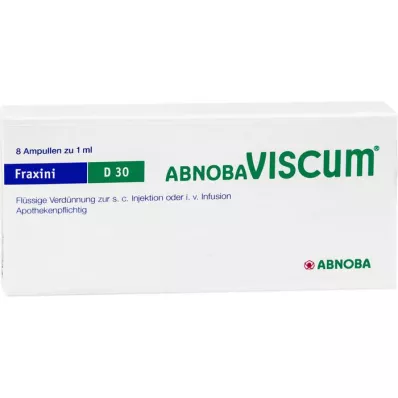 ABNOBAVISCUM Fraxini D 30 ampoules, 8 pcs ABNOBAVISCUM Fraxini D 30 ampoules, 8 pcs