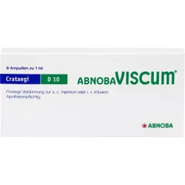 ABNOBAVISCUM Crataegi D 10 ampoules, 8 pcs