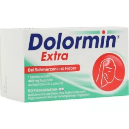 DOLORMIN extra film-coated tablets, 50 pcs
