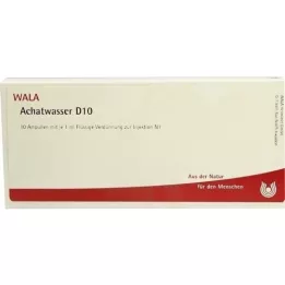 ACHATWASSER D 10 ampoules, 10X1 ml
