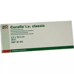 CURAFIX i.v.classic plasters 2.5x12.5 cm, 20 pcs