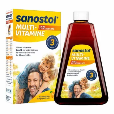 SANOSTOL No added sugar juice, 230 ml