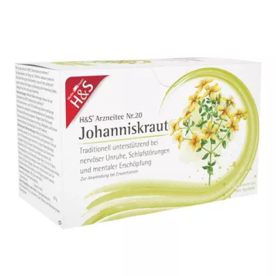 H&amp;S St. Johns wort filter sachet, 20X2.0 g