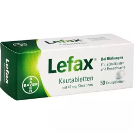 LEFAX Chewable tablets, 50 pcs