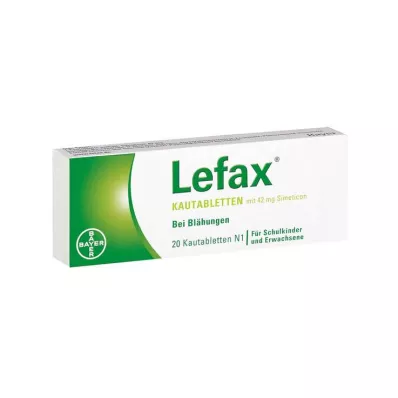 LEFAX Chewable tablets, 20 pcs LEFAX Chewable tablets, 20 pcs