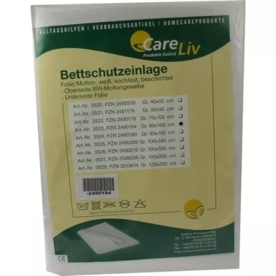 BETTSCHUTZEINLAGE Foil Molton 90x100 cm, 1 pc