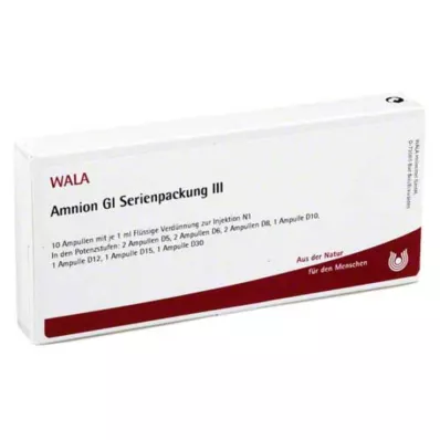 AMNION GL Serial pack 3 ampoules, 10X1 ml AMNION GL Serial pack 3 ampoules, 10X1 ml