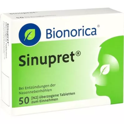 SINUPRET Coated tablets, 50 pcs