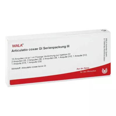 ARTICULATIO coxae GL Serial pack 3 ampoules, 10X1 ml