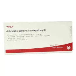 ARTICULATIO genus GL Serial pack 3 ampoules, 10X1 ml