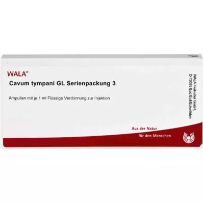 CAVUM tympani GL Serial pack 3 ampoules, 10X1 ml