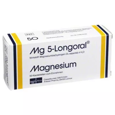 MG 5 LONGORAL Chewable tablets, 50 pcs