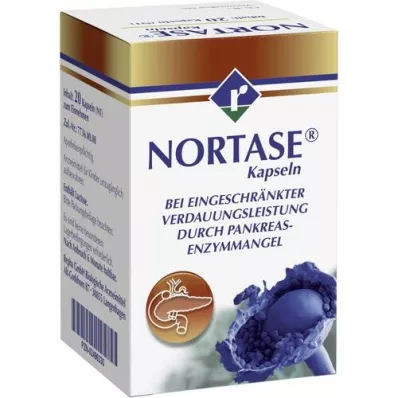 NORTASE Capsules, 20 pc