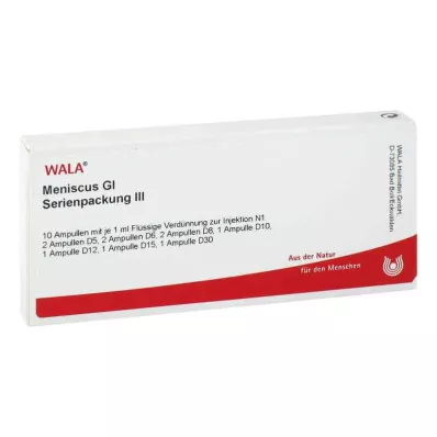 MENISCUS GL Serial pack 3 ampoules, 10X1 ml