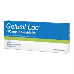 GELUSIL LAC Chewable tablets, 20 pcs