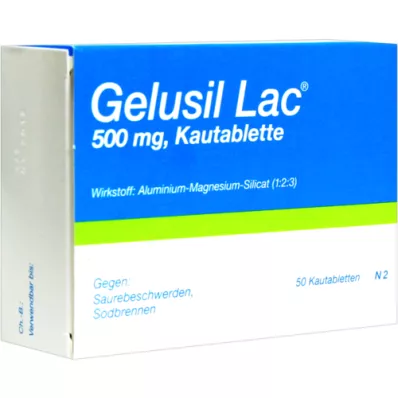 GELUSIL LAC Chewable tablets, 50 pcs