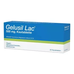 GELUSIL LAC Chewable tablets, 50 pcs